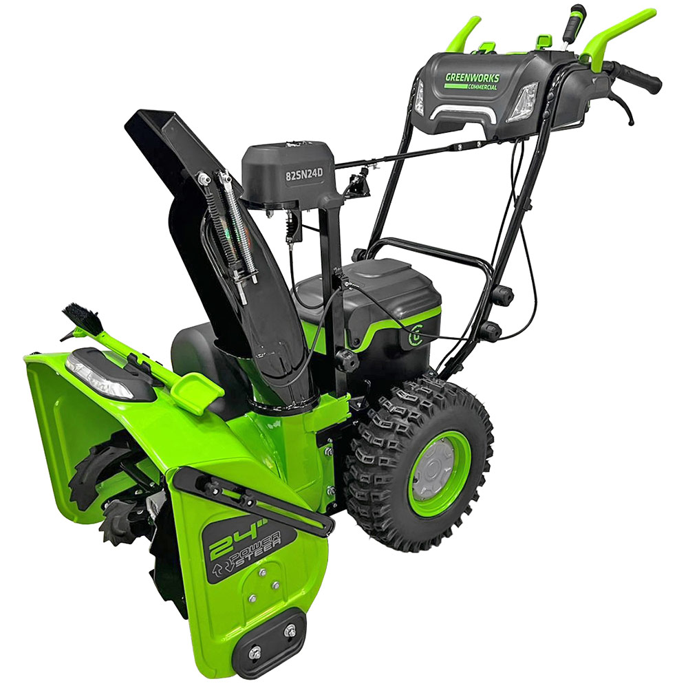 Снегоуборщик самоходный аккумуляторный Greenworks GD82ST56 (б/щ